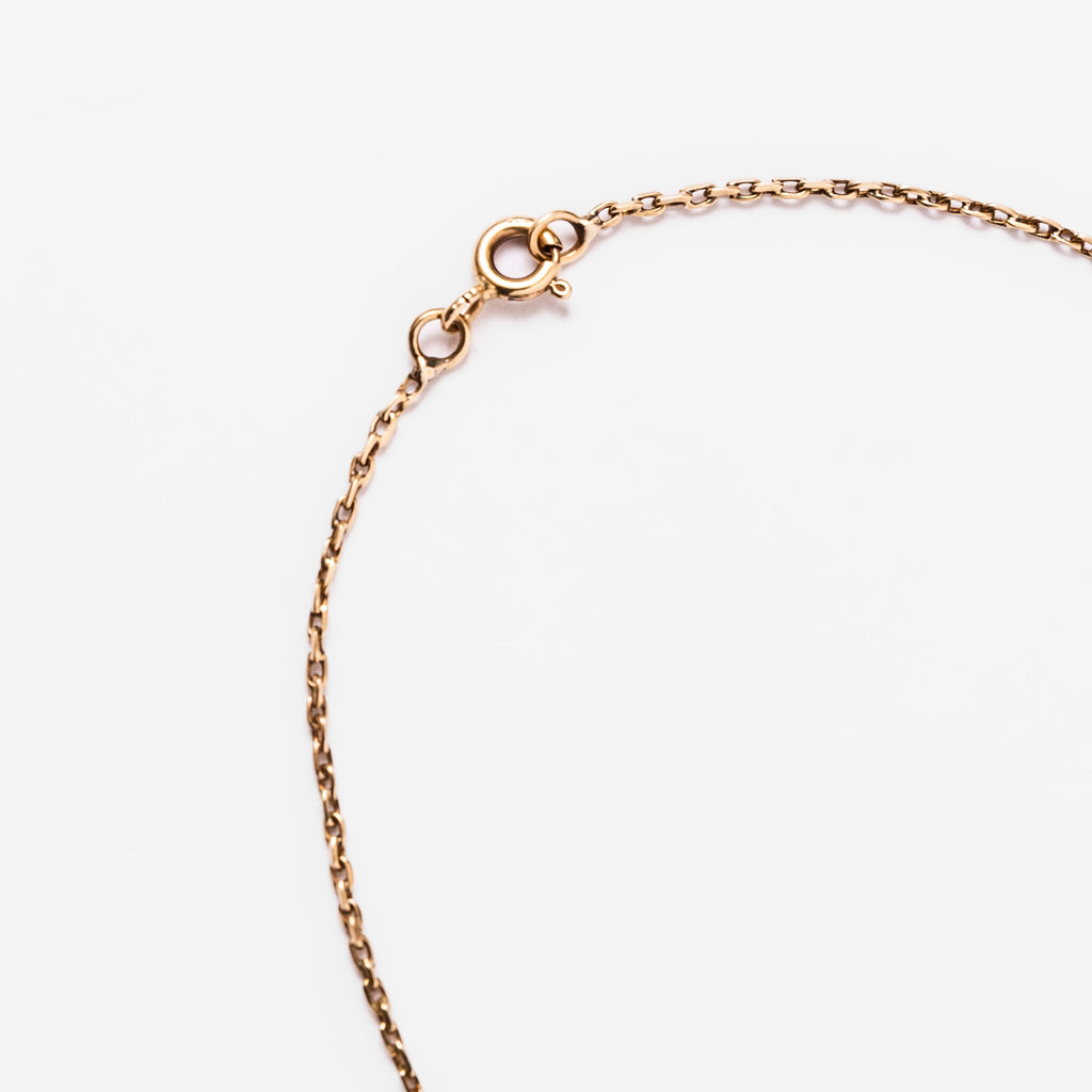 Collier Pendentif or jaune et diamant