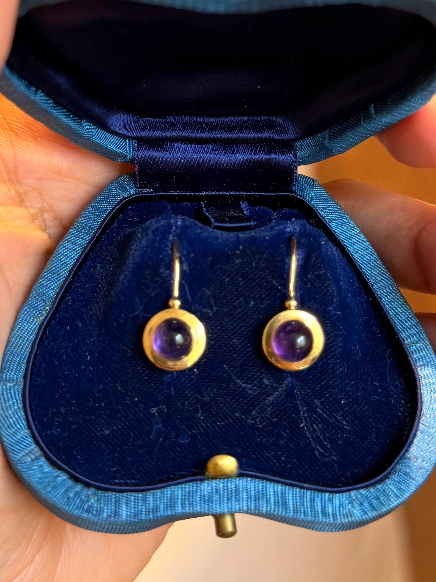 Boucles d’oreilles améthyste