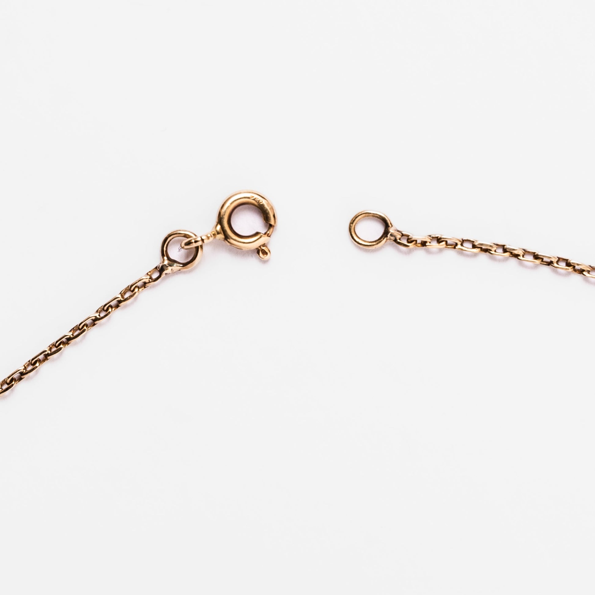 Collier Pendentif or jaune et diamant