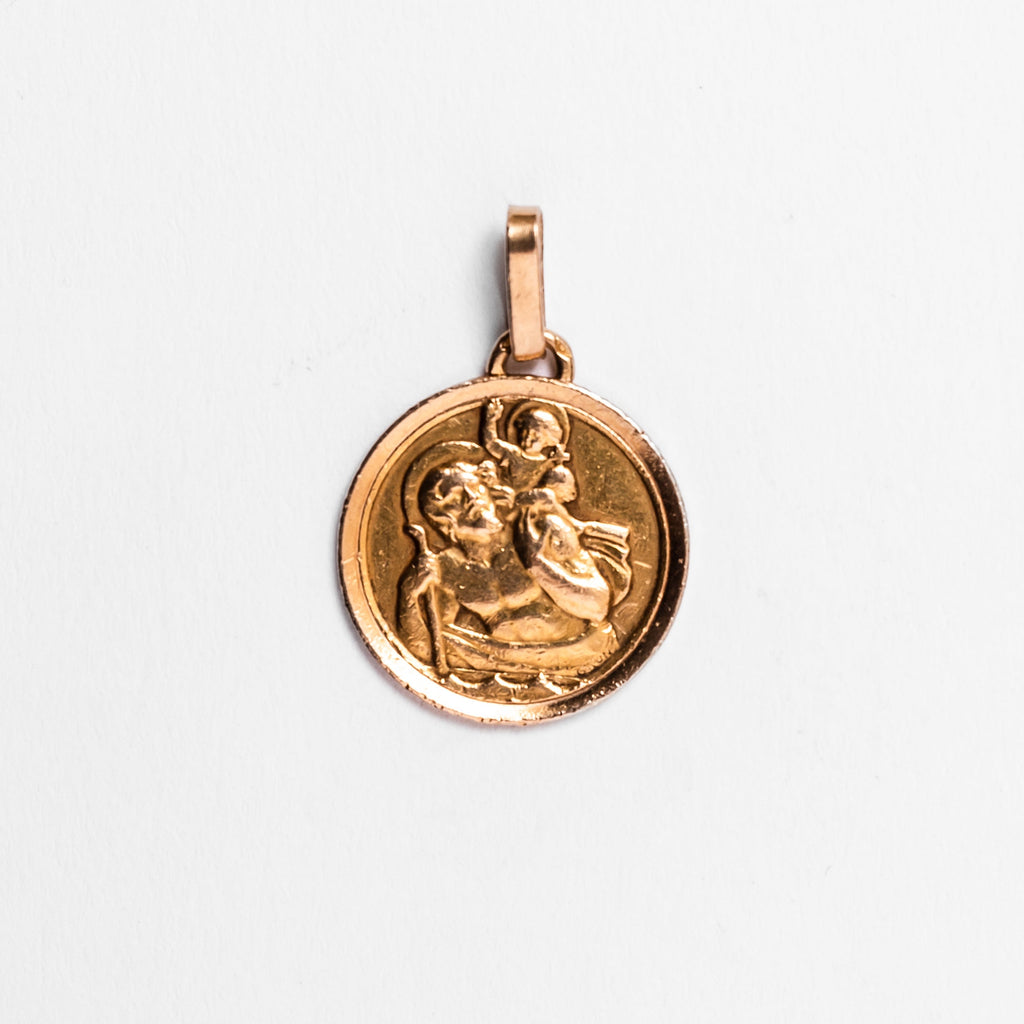 Pendentif Médaille de Saint Christophe