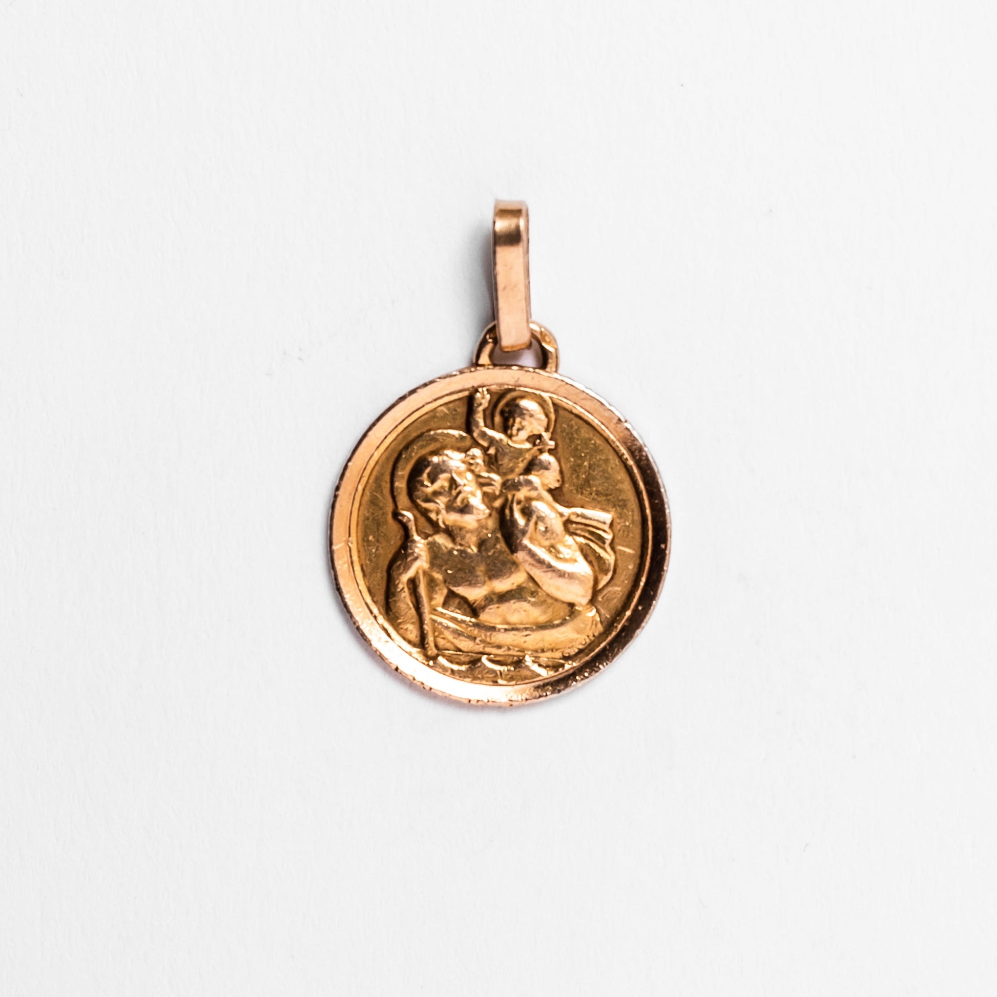 Pendentif Médaille de Saint Christophe