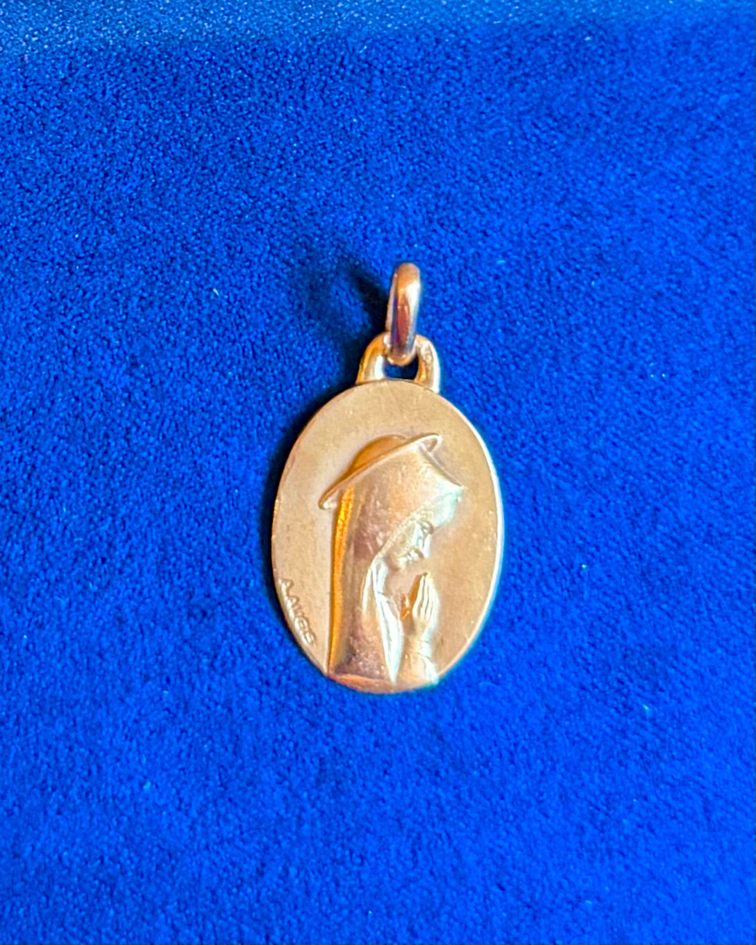 Médaille de baptême Augis