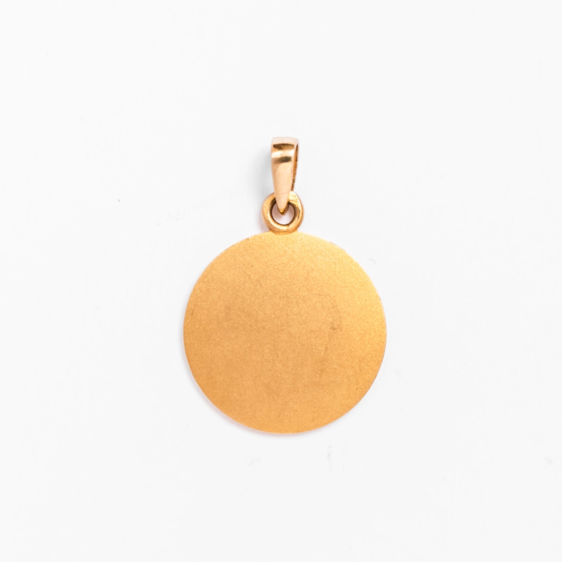 Pendentif Médaille AUGIS en or jaune