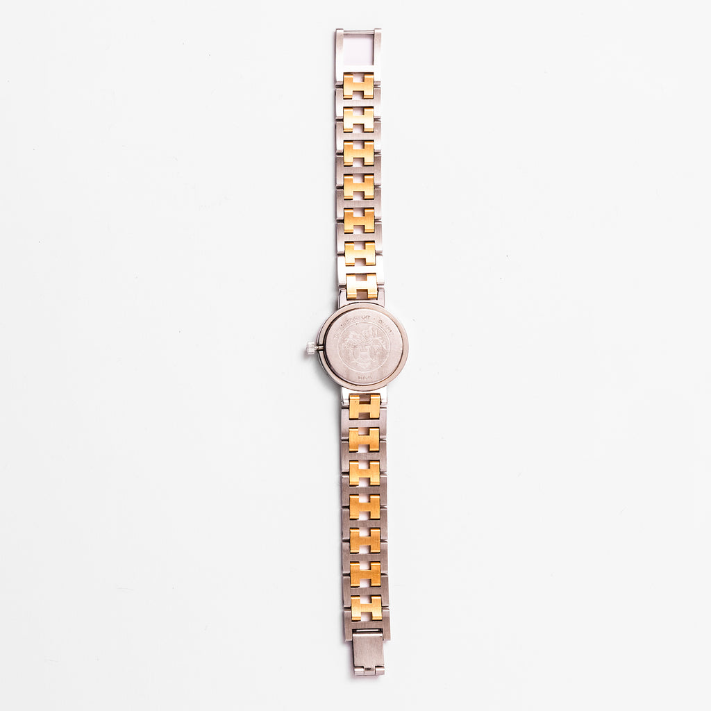 Montre HERMÈS "Clipper" en acier